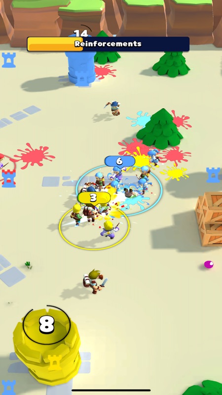 Mob Battle - Hero Crowd Fight screenshot 1