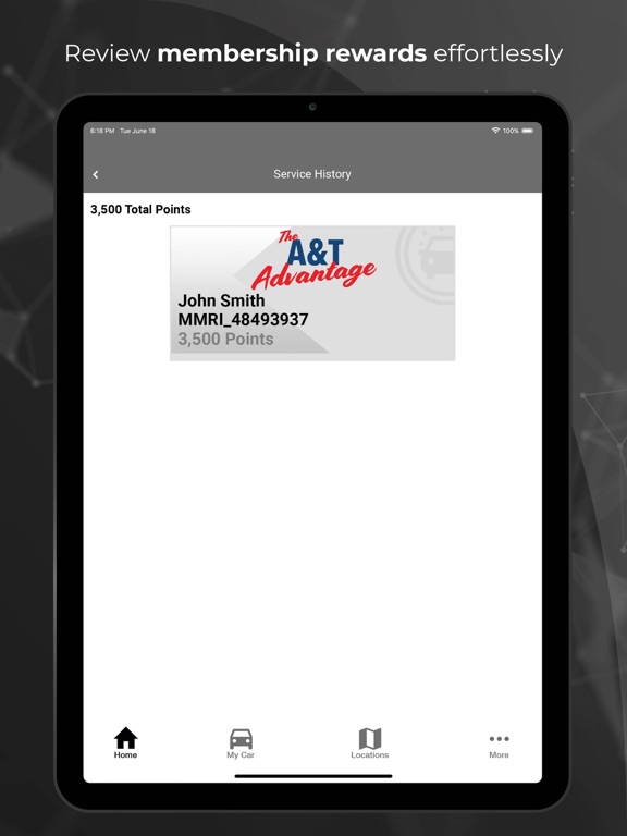 A&T Advantage iPad screenshot 5 - Business app
