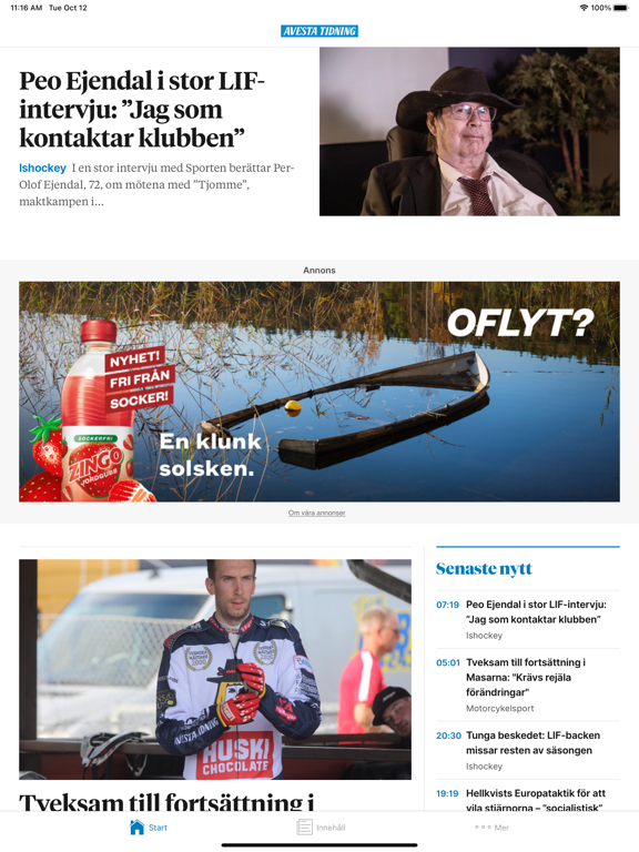 Screenshot #4 pour Avesta Tidning