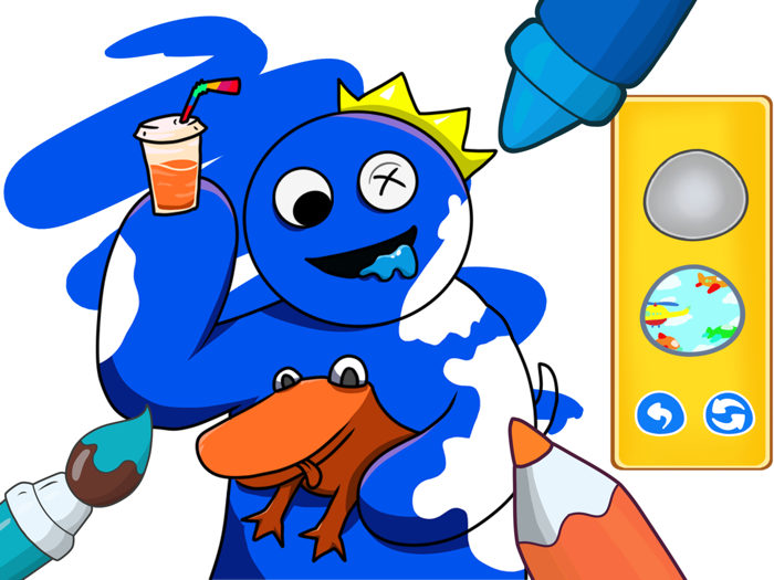 Magic Rainbow Coloring Book