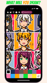 Everyone Draw: Pixel Art Mural screenshot