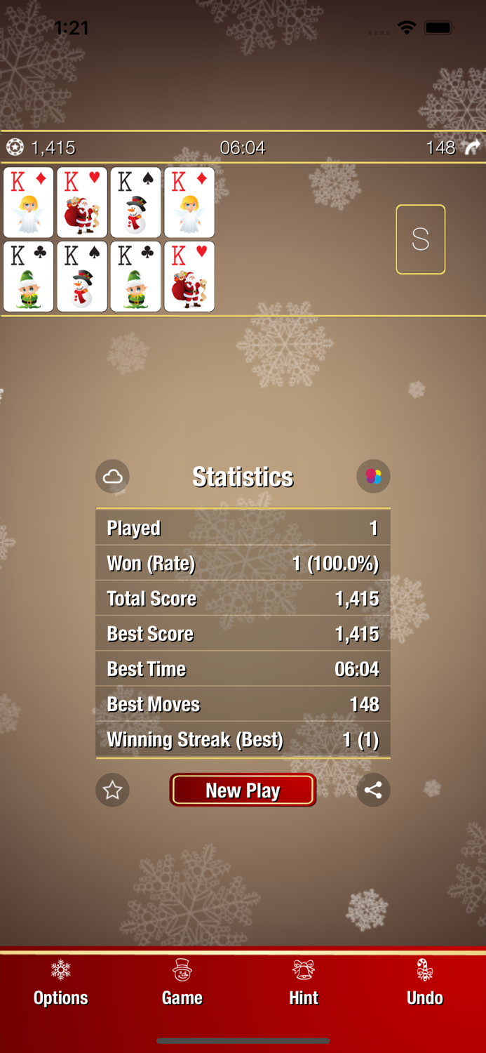 A Christmas Solitaire x2