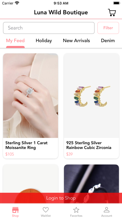 Luna Wild Boutique Screenshot