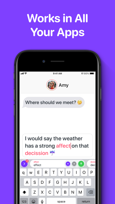 Typeright: Grammar Check App Screenshot