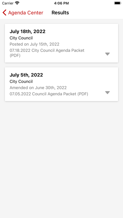 City of South St Paul Screenshot