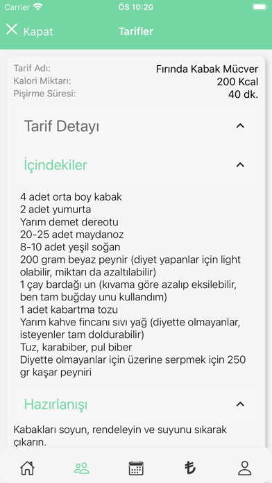 WellnessBook Screenshot