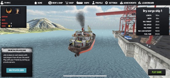 Screenshot of Ship Simulator Online