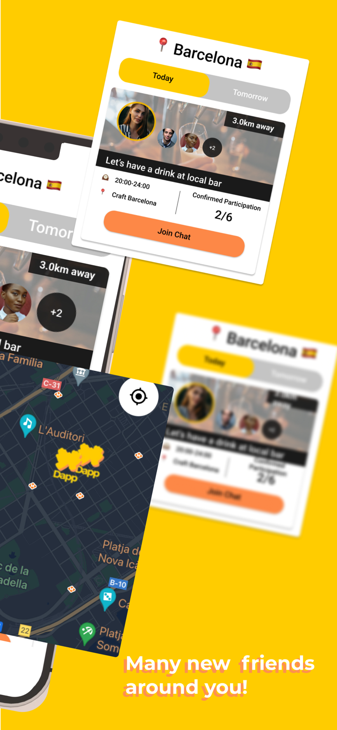 Dap Hangouts - meet new people