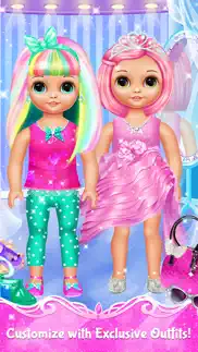 little girls doll hair salon iphone screenshot 4