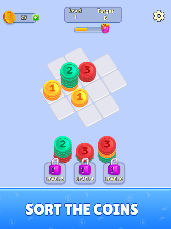 Coin Stack Puzzleのおすすめ画像1