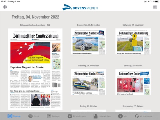 Boyens E-Paper screenshot 2