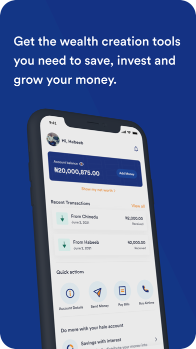 Halo Invest Screenshot