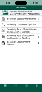 USDA MPI Directory screenshot 5