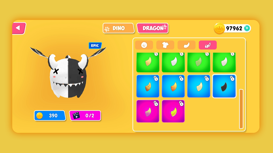 #4. Fall.io - Race of Dino (iOS) Bởi: Duong Nguyen