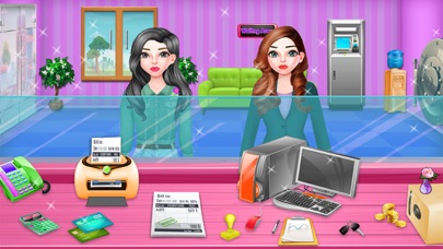 Bank Cashier Register Games Screenshot