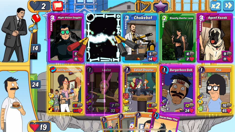 #1. Animation Throwdown: CCG (iOS) 由: Kongregate