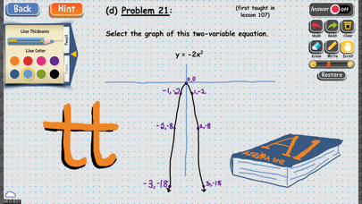 TT Algebra 1 Screenshot