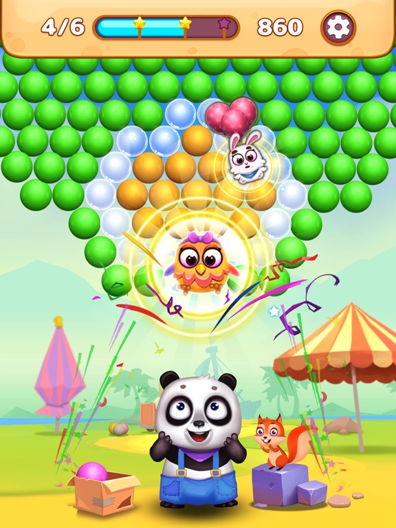 Screenshot #5 pour Panda Bubble Shooter Puzzle