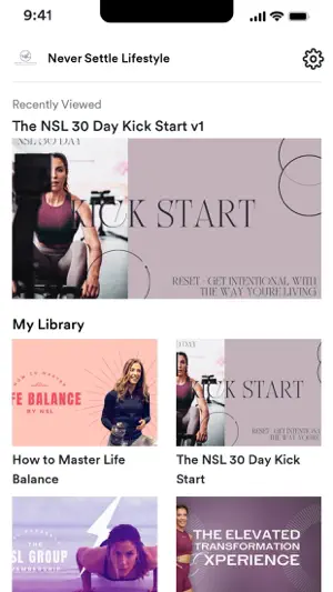 Never Settle Lifestyle screenshot 2