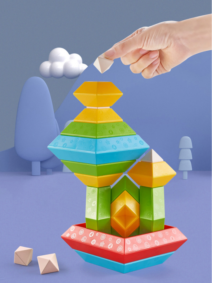 Pyramid Blocks Tower