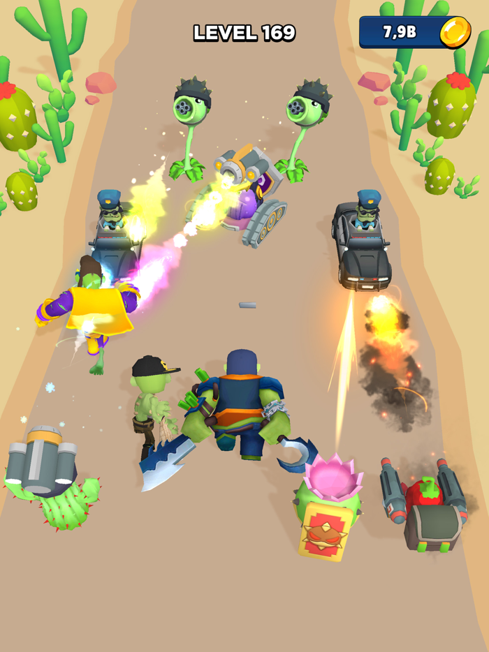 Merge Master Idle Zombie War