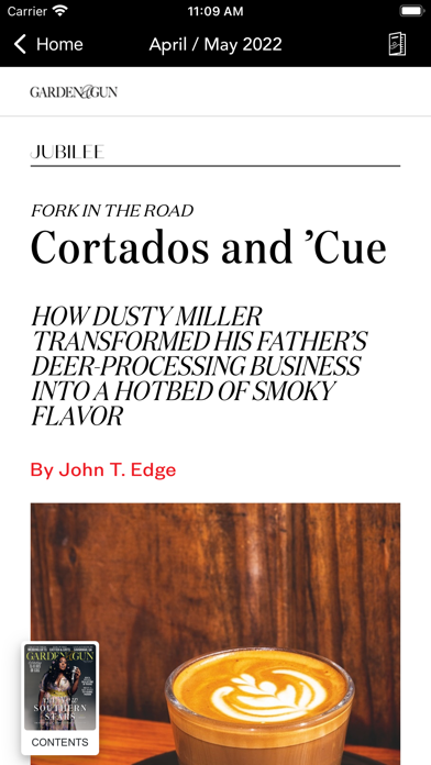 Garden & Gun Magazine Screenshot