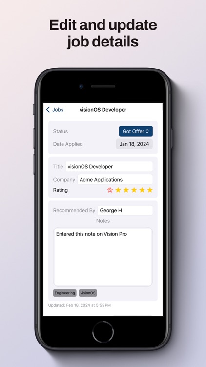 JobLog - Application Tracker