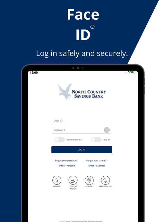 NCSB Mobile iPad screenshot 3 - Finance app