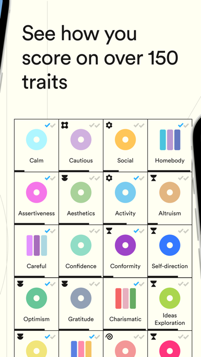 Dimensional: Personality Test Screenshot