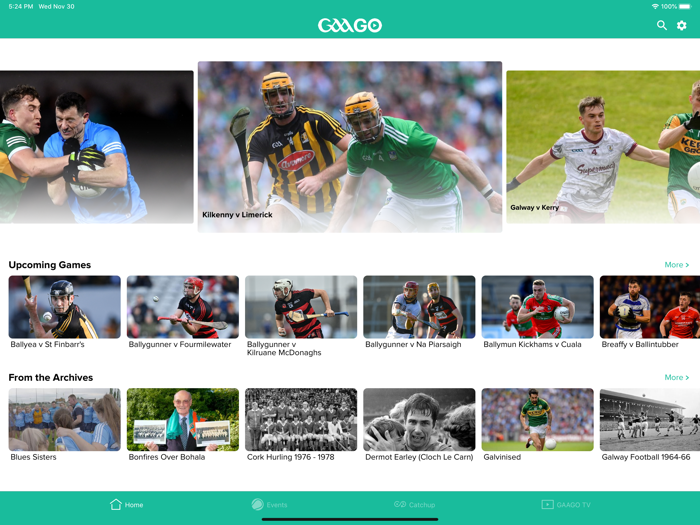 GAAGO Watch Live GAA