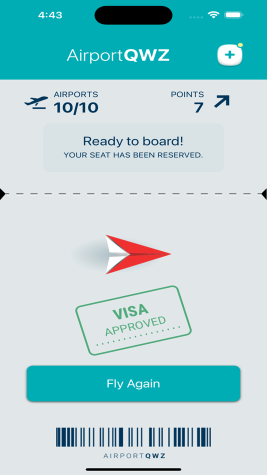 #1. Airport Codes QWZ (iOS) Przez: IdopterLabs