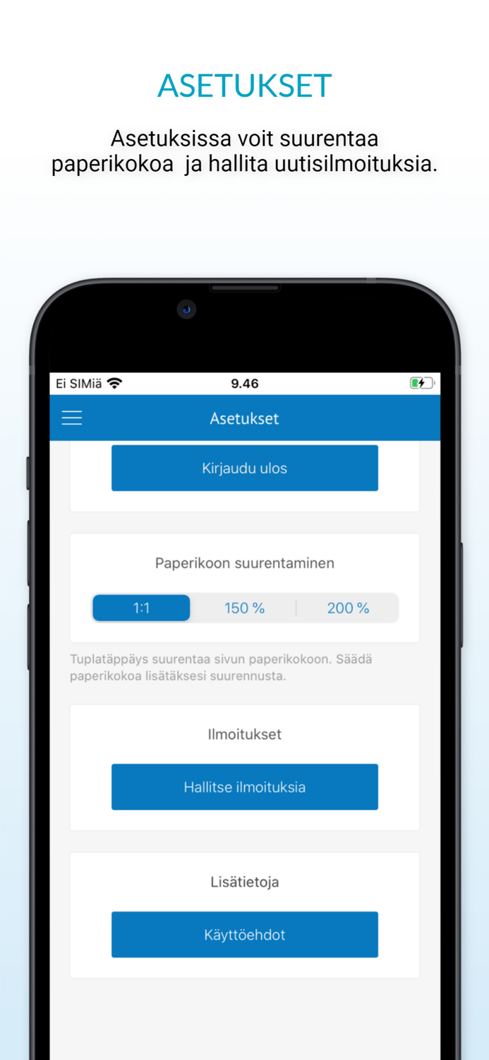 Hämeen Sanomat -sovellus