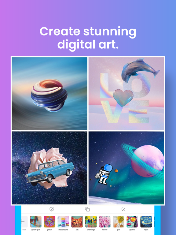 Screenshot #4 pour Dimi: AI art generator filters
