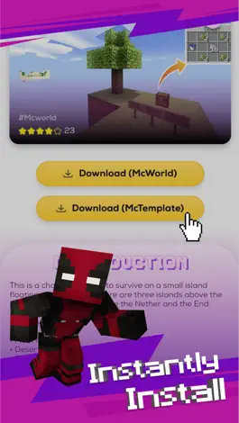 Game screenshot Addons & Skins for Minecraft apk
