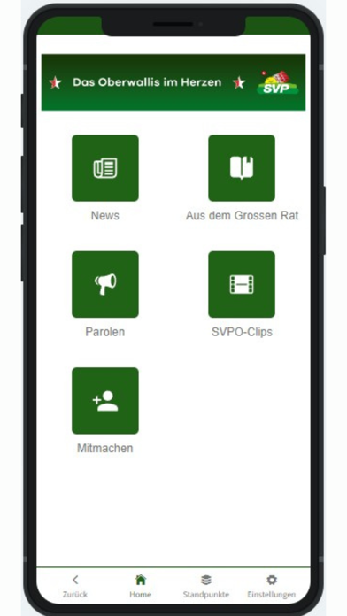 SVP Oberwallis Screenshot