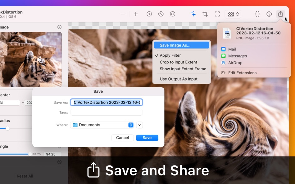 #9. CIFilterBox (macOS) 由: David Wingate