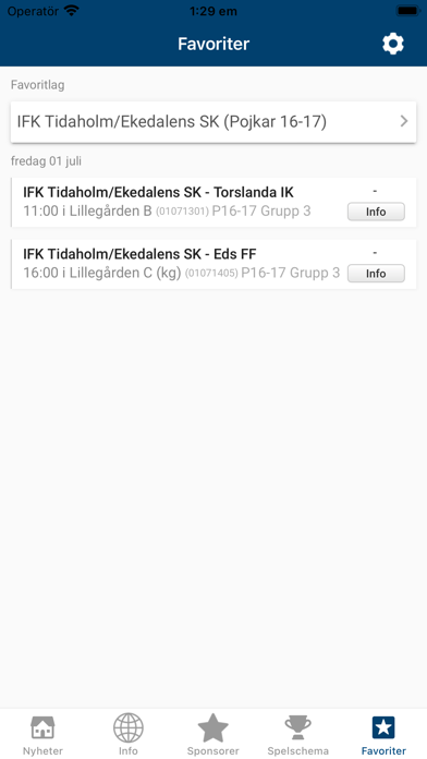 Skadevi Fotboll Screenshot