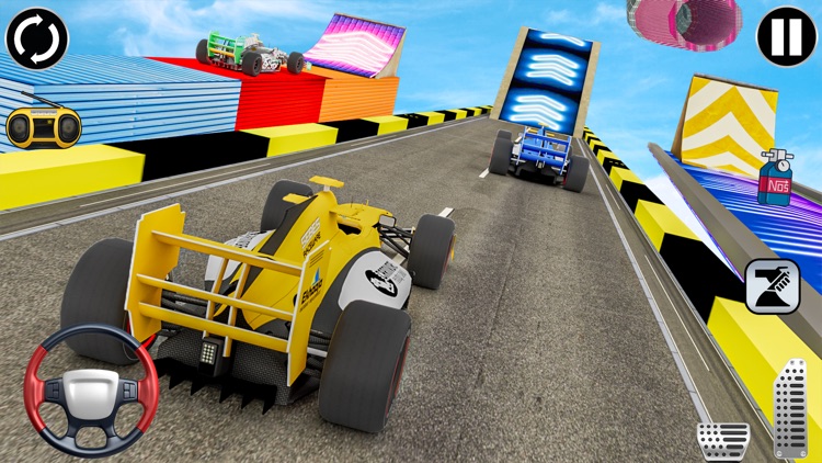 Formula Car Stunt Race Ramp