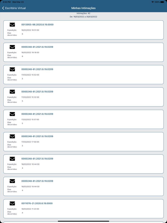 Escritório Virtual TJRJ