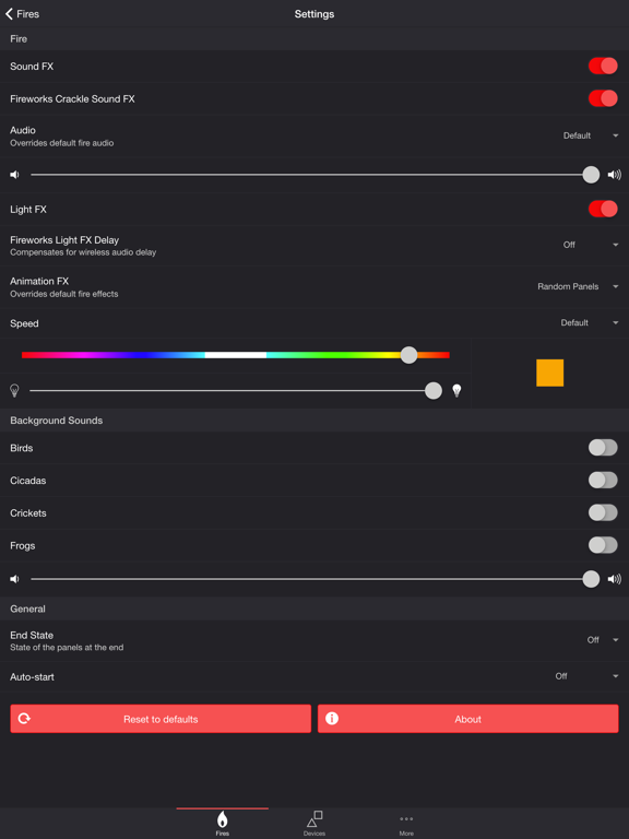 Screenshot #5 pour Firestorm for Nanoleaf