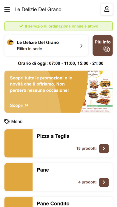 Le Delizie Del Grano - Catania Screenshot