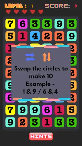 Game screenshot Swap Number - Make Ten mod apk