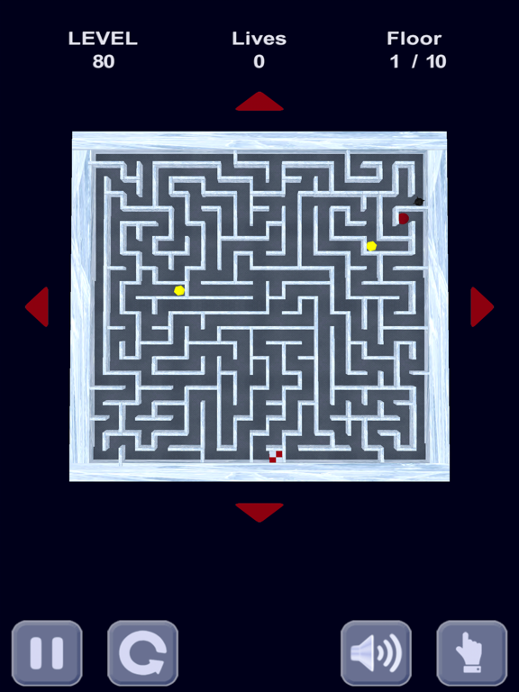 Ice cube. Labyrinth 3D iPad screenshot