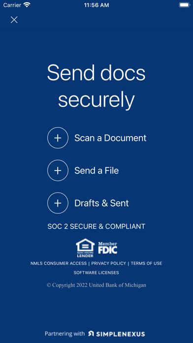 United Bank Mortgage Screenshot