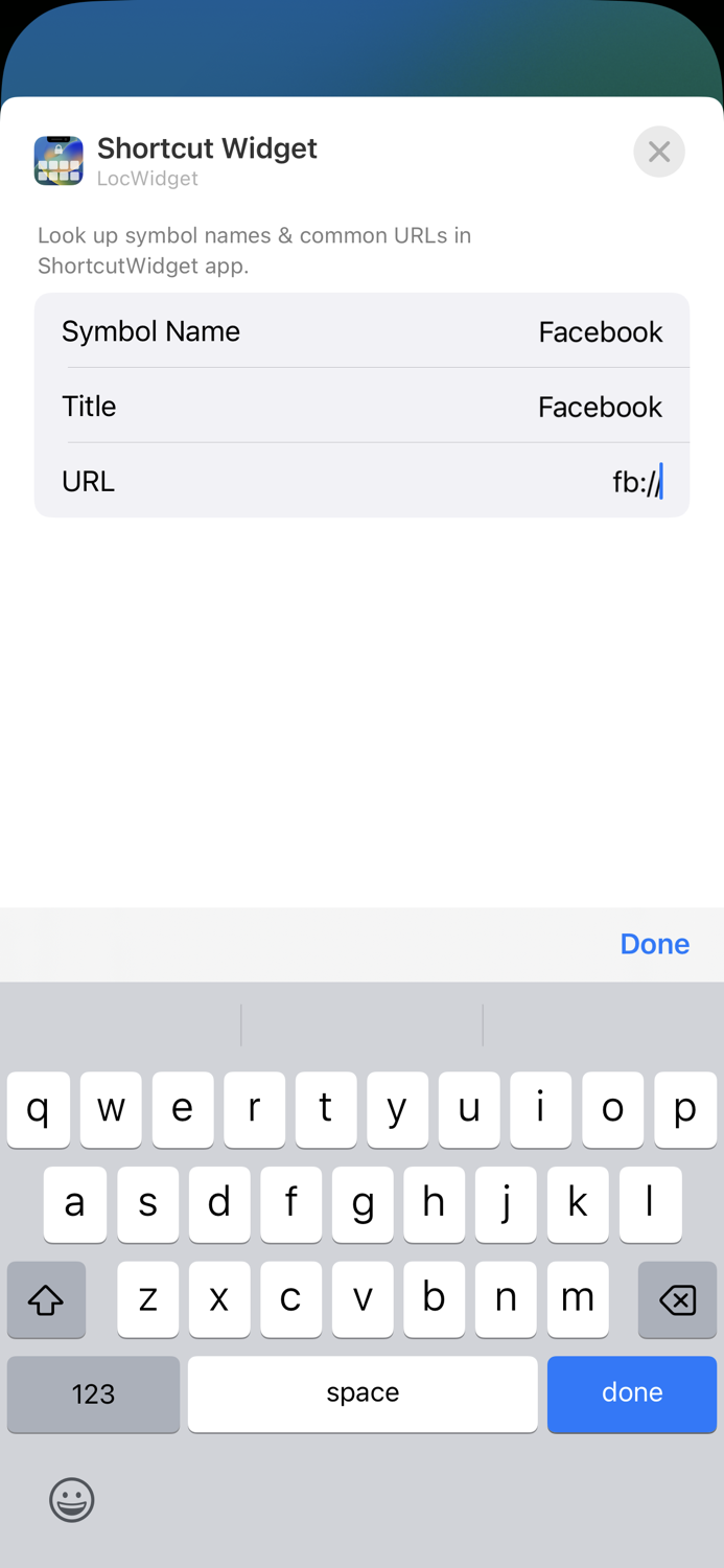 LockScreen Widget - LocWidget