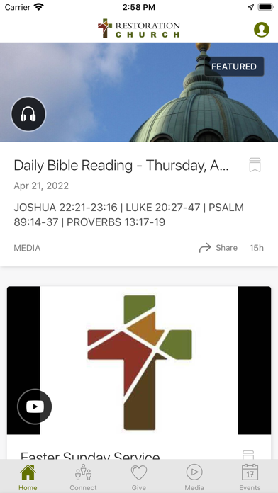 Restoration Church WF Screenshot