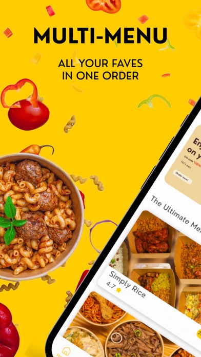 Happy Belly: Food Delivery App Screenshot