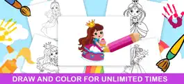 Game screenshot Rainbow Unicorn Coloring Book apk