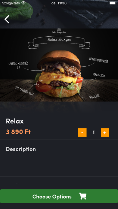 Relax Burger Bár Dunaharaszti Screenshot
