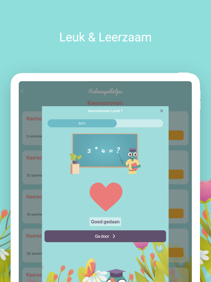 Rekenspelletjes groep 3 t-m 5